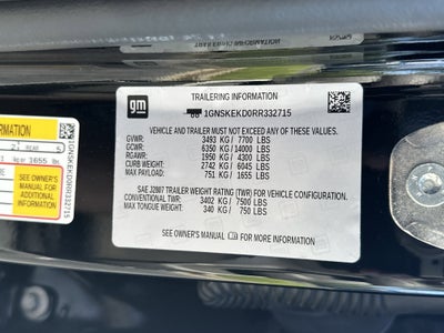 2024 Chevrolet Suburban RST