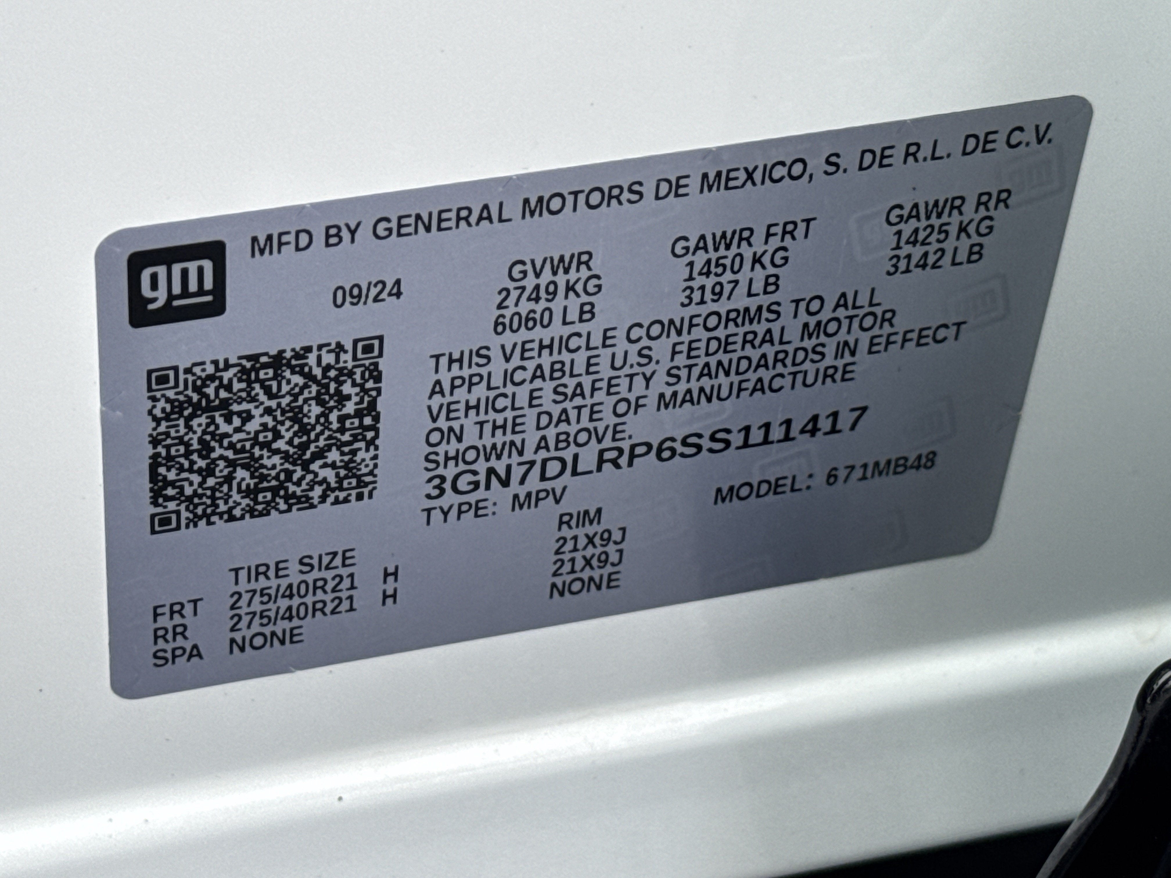 2025 Chevrolet Equinox EV LT