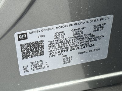 2027 Chevrolet Equinox LT