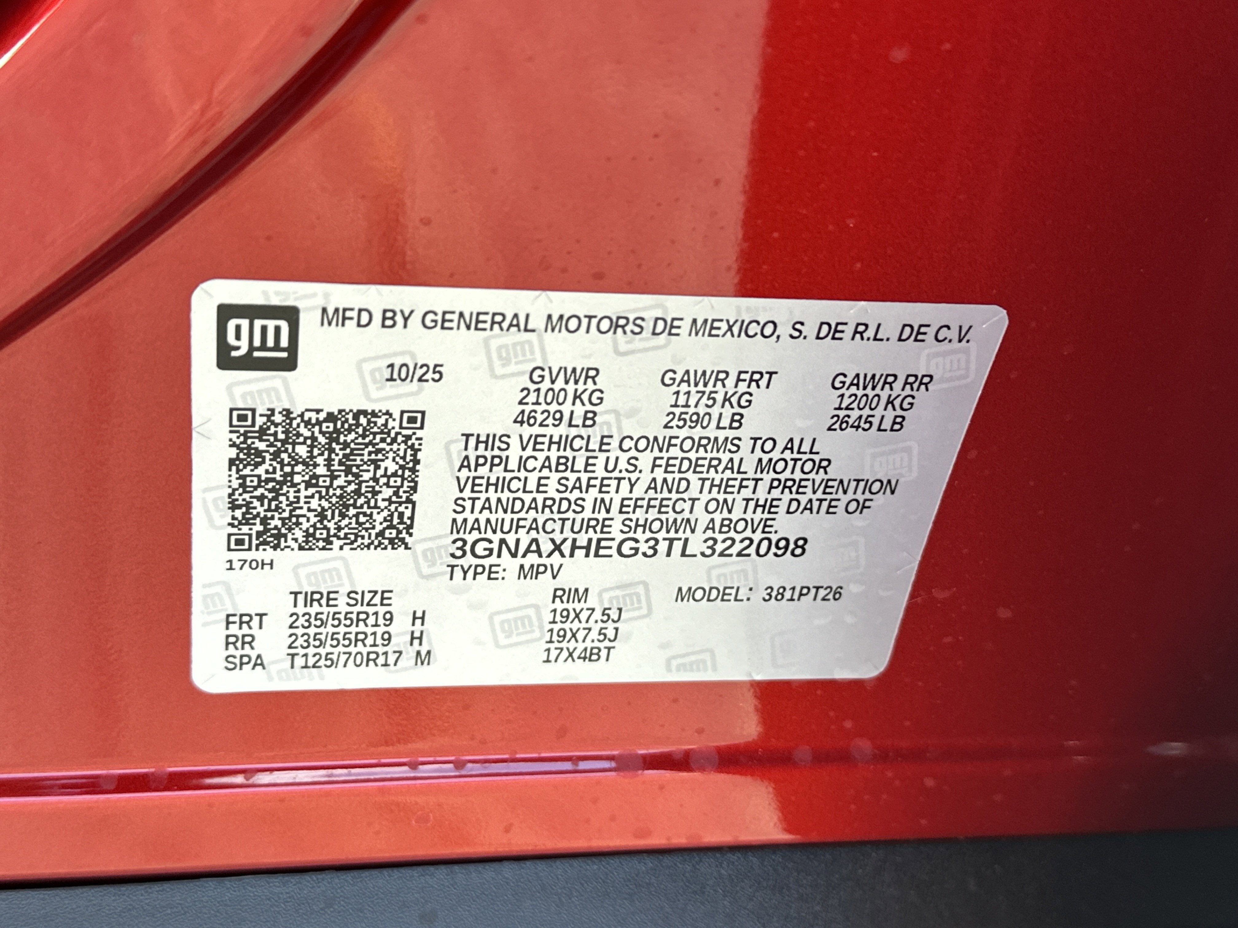 2026 Chevrolet Equinox LT