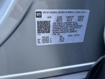 2026 Chevrolet Equinox LT