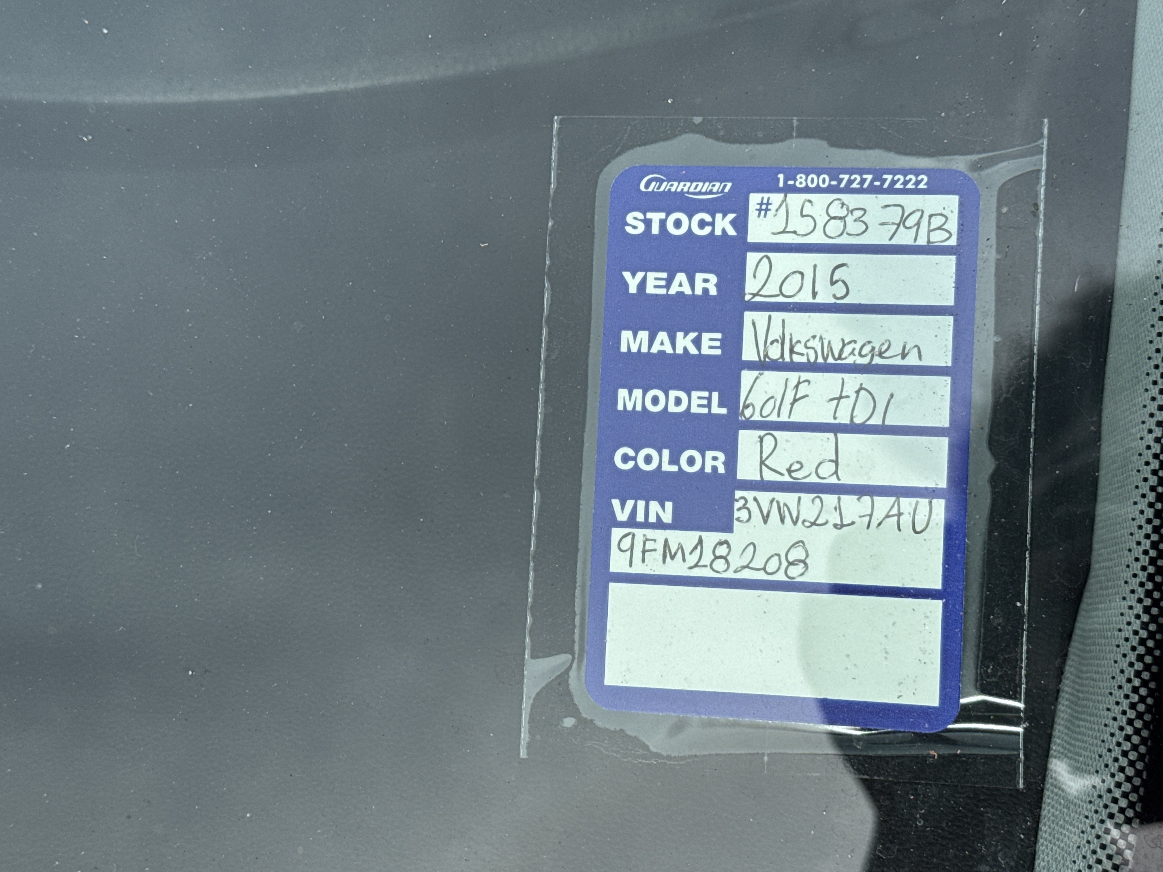 2015 Volkswagen Golf TSI S