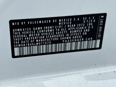 2020 Volkswagen Jetta 1.4T SEL Premium
