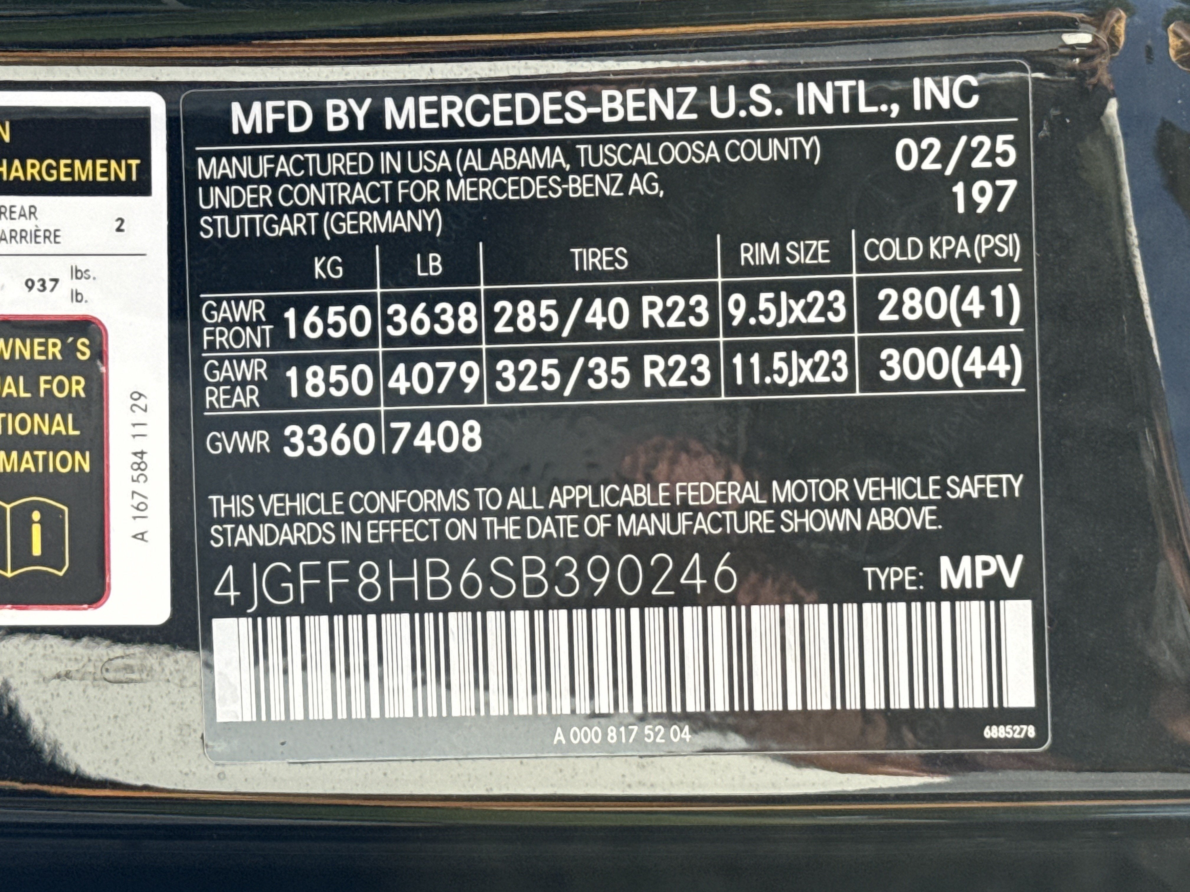 2025 Mercedes-Benz Maybach GLS 600 4MATIC®
