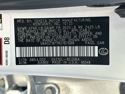 2024 Lexus ES 350 ES 350