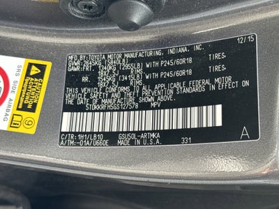 2016 Toyota Highlander XLE