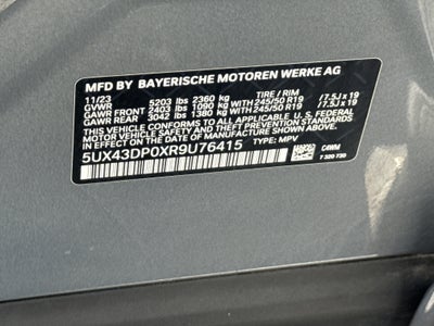 2024 BMW X3 sDrive30i