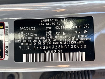 2022 Kia K5 GT-Line