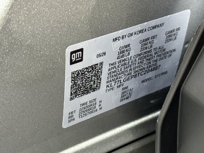 2026 Chevrolet Trax 1RS