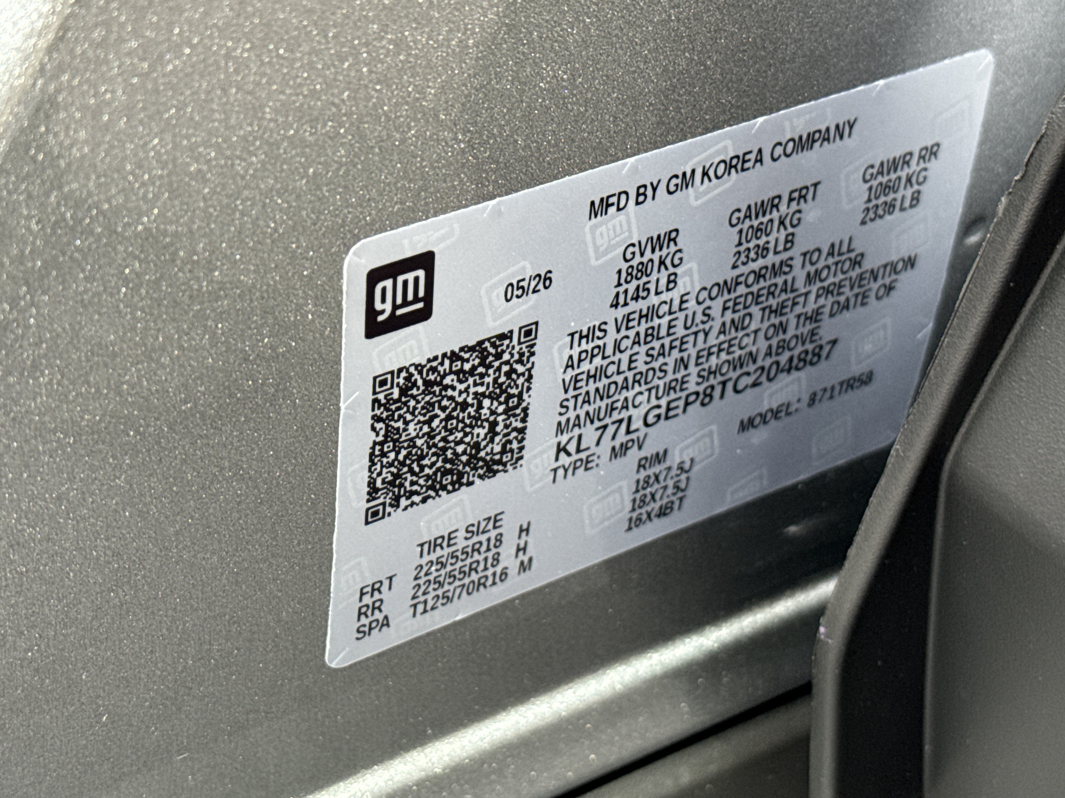 2026 Chevrolet Trax 1RS