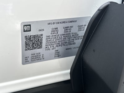 2026 Chevrolet Trax 2RS