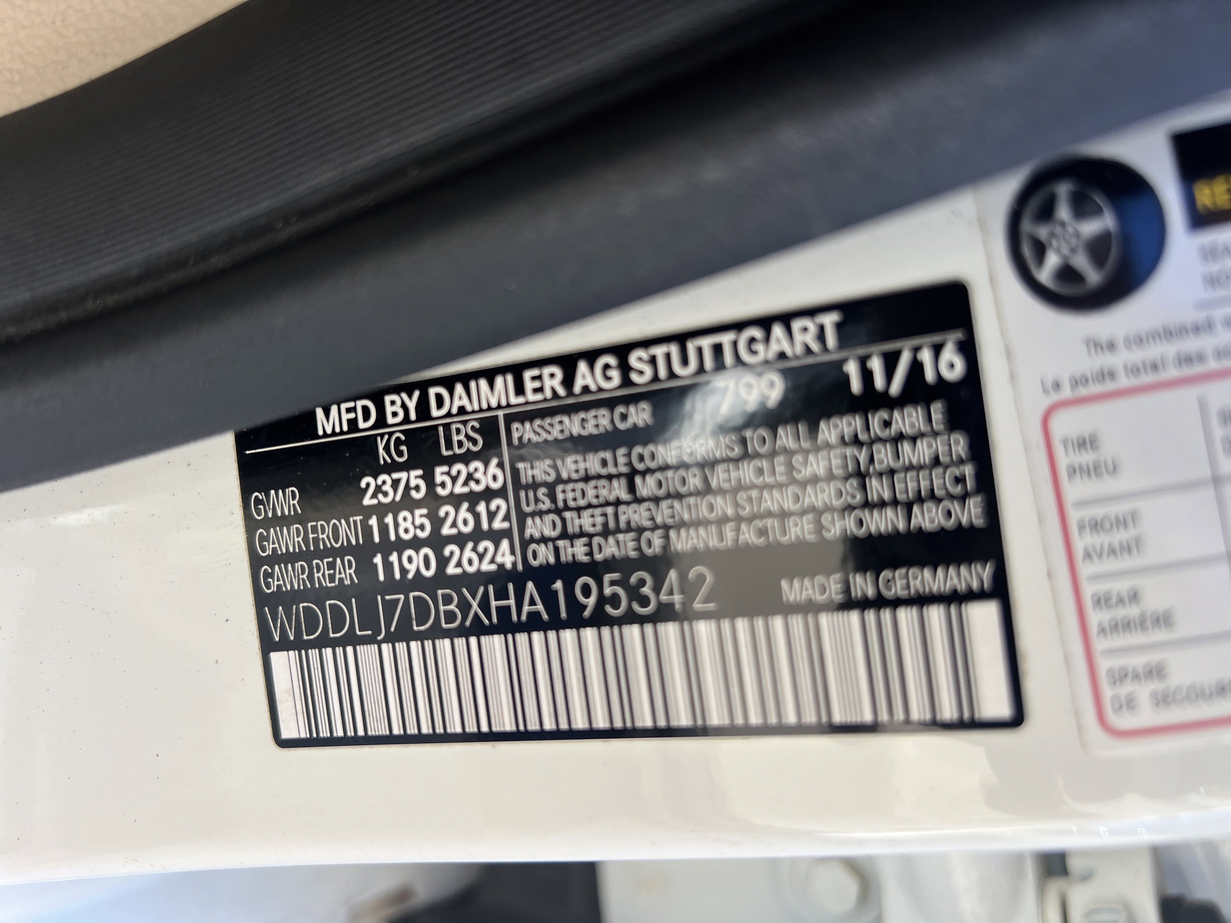 2017 Mercedes-Benz CLS 550 CLS 550