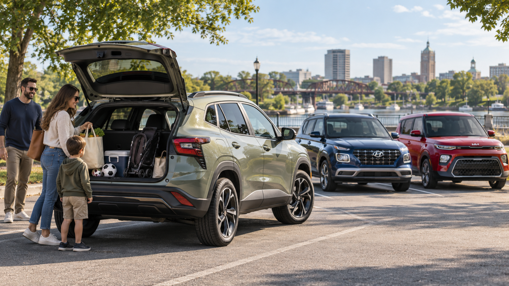 Chevy Trax vs Hyundai Venue August