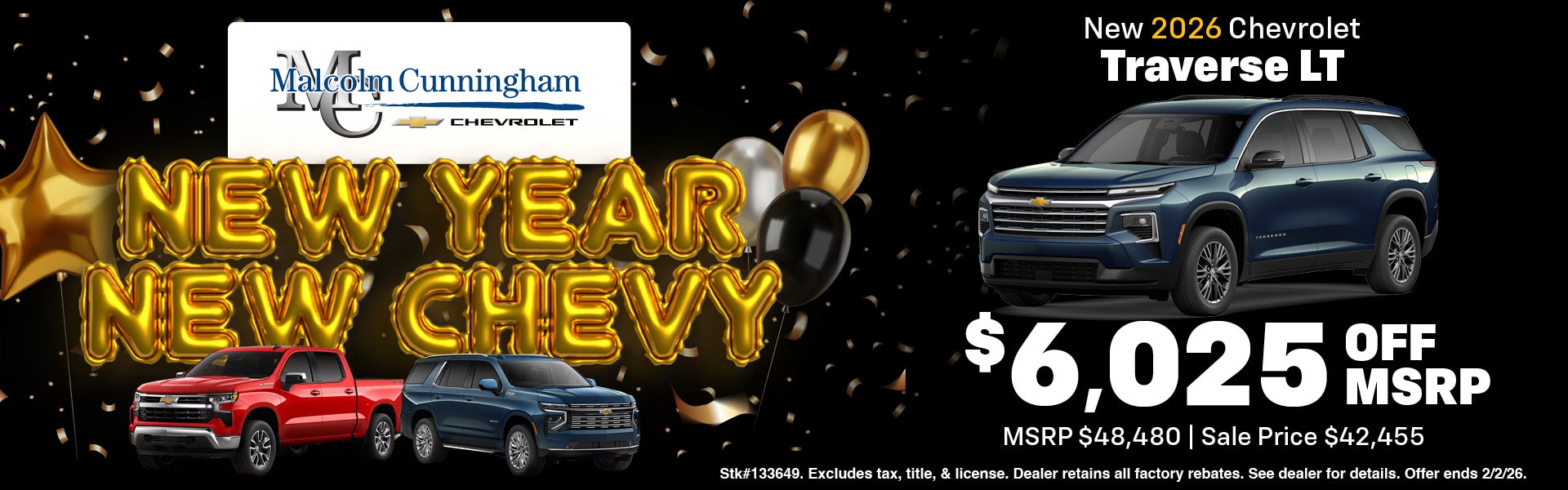 New 2026 Traverse LT